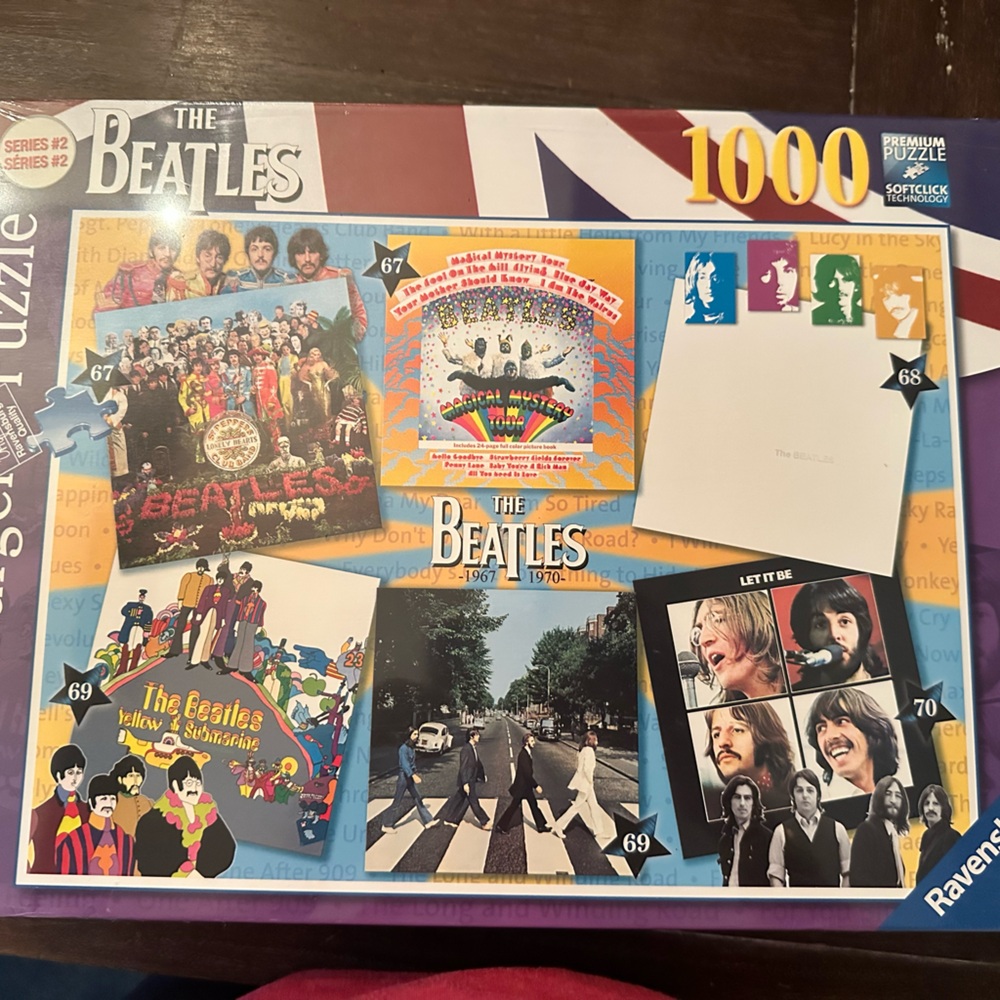Ravensburger The Beatles Album Covers Puzzle - never opened